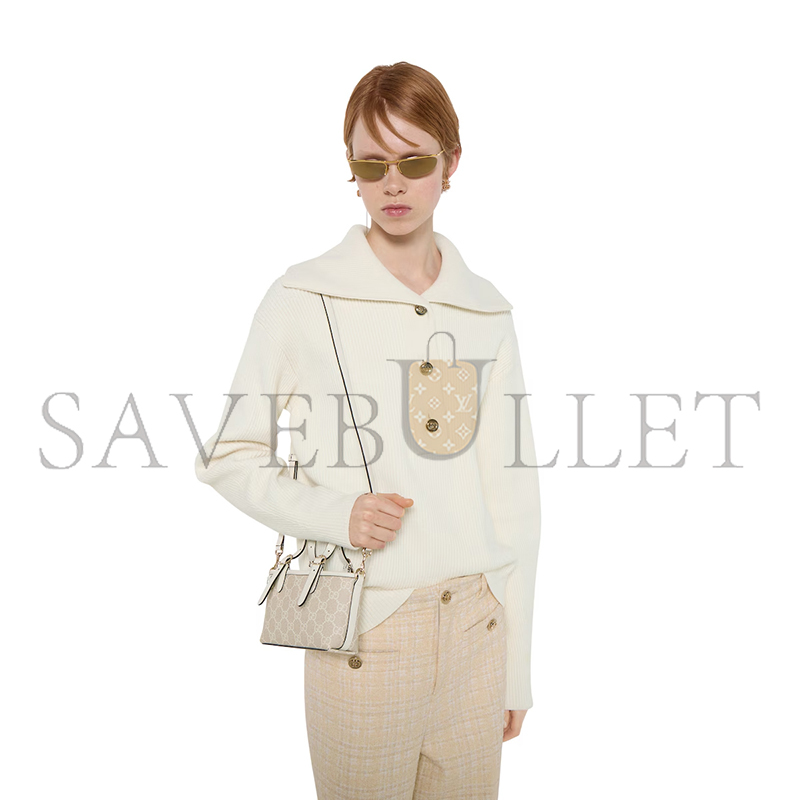 GUCCI GG EMBLEM MINI BAG 855491 (17.5*11*6.5cm)